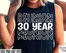 Image result for 30th Class Reunion SVG Free