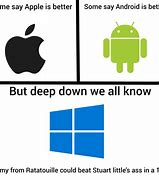 Image result for Android vs Apple MEME Funny India 50GB