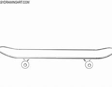 Image result for Skateboard Side View Stencil