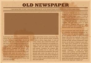 Image result for Blank Old Newspaper