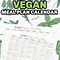 Image result for Vegan Diet Menu Plan with List of Ingredients