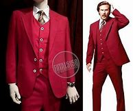 Image result for Ron Burgundy Suit