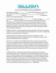 Image result for Freelance Modeling Contract Template