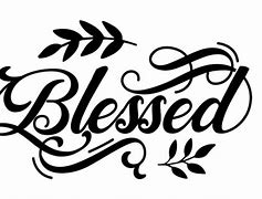 Image result for Blessed Word Clip Art