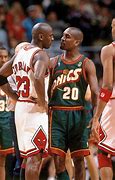Image result for Bulls vs Sonics 1996 NBA Finals