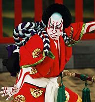 Image result for Japanese Kabuki Art