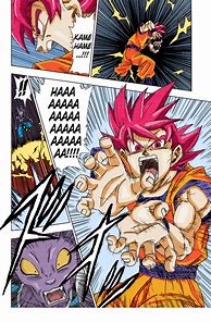 Image result for Dragon Ball Super Manga Colored