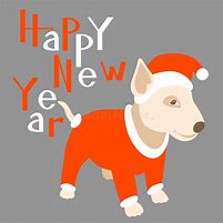 Image result for Happy New Year Dog Clip Art