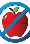 Image result for No Apple Picking Sign