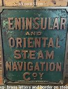Image result for Antique Shipping Sign
