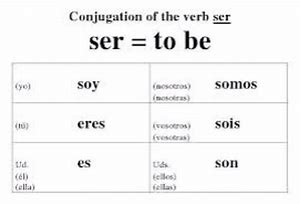 Image result for Conjugation for Ser