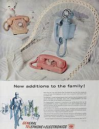 Image result for 1960 phone ad