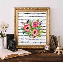 Image result for Floral Printable Art 4x6