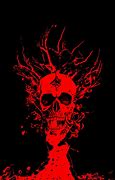 Image result for Neon Red Skull Wallpaper
