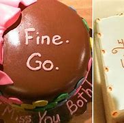 Image result for Funny Goodbye Farewell Cake Messages