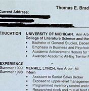 Image result for Tom Brady Resume