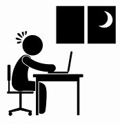 Image result for Working Clip Art Black and White