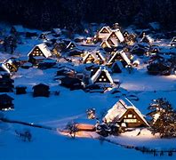 Image result for Winter Night in Japan