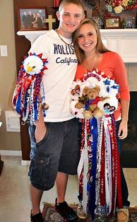 Image result for Guys Homecoming Mums