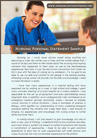 Image result for Nursing Personal Statement Sample Essays