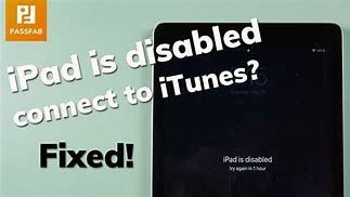 Image result for How to Enable Disabled iPad with iTunes