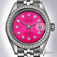 Image result for Pink Women's Rolex