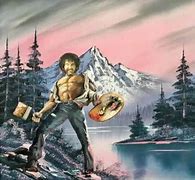 Image result for Bob Ross Ghost Meme