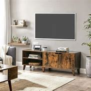 Image result for Rustic Industrial TV Stand