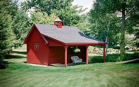 Image result for Shed with Overhang