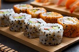 Image result for Cooked Sushi