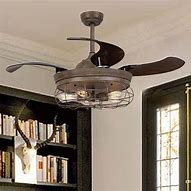 Image result for Rustic Ceiling Fans with Lights