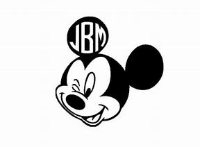 Image result for Mickey Mouse Monogram