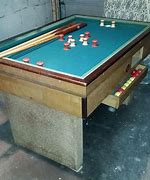 Image result for Vintage Bumper Pool Table