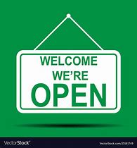 Image result for Open Sign Green