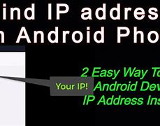 Image result for Check IP Address Android