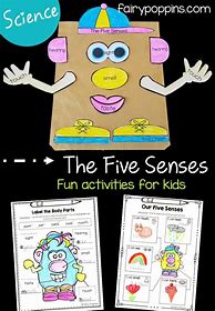 Image result for Kindergarten 5 Senses Activities