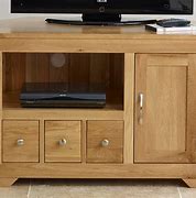 Image result for Oak Corner TV Cabinet