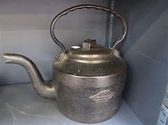Image result for Black Americana Cast Iron Kettle