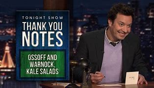 Image result for Jimmy Fallon Thank You Notes