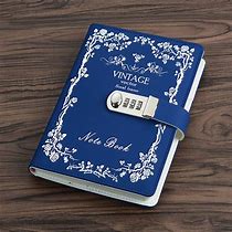 Image result for Front and Back of a Diary with Lock