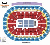 Image result for Little Caesars Arena Seating Chart Mezzanine