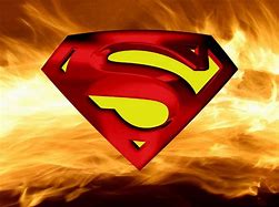 Image result for Superman Logo On Fire