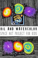 Image result for Galaxy Drawing with Oil Pastels Easy