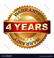 Image result for 4 Year Warranty