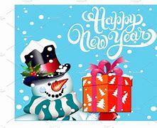 Image result for Happy New Year Snowman