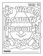 Image result for Water Cycle Coloring Page