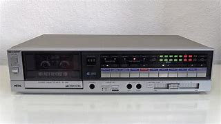 Image result for Sharp Mini Stereo System Tape Deck