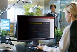 Image result for Using a Computer Privacy Screen
