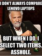Image result for HP vs Lenovo Meme