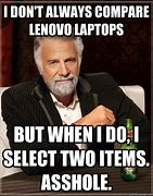 Image result for HP vs Lenovo Meme